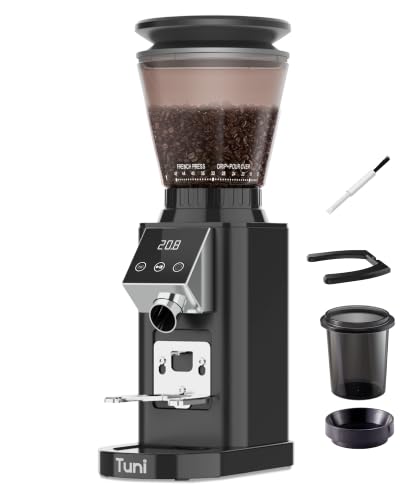 G1 40mm Conical Burr Coffee Grinder with 48 Grind Settings