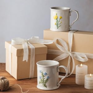 Artistic Lavender pattern Ceramic Coffee Mug