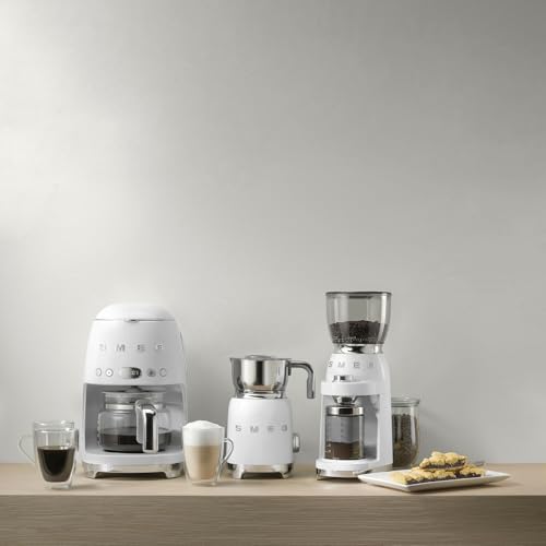 50's Retro Style Aesthetic Drip Coffee Machine with 10 Cup Glass Carafe (10 Count)