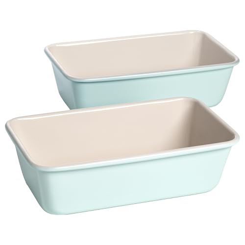 Clean Ceramic Loaf Pan Set (2 Count)