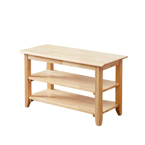 Shoe Rack Bench Wooden Storage Bench Entryway Bench