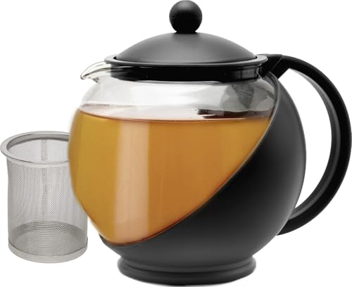 Half Moon Teapot with Removable Infuser (40 Ounce)