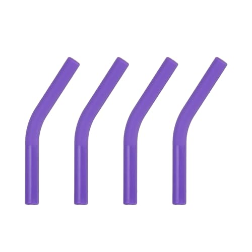 4Pcs Silicone Straw Tips (4 Count)