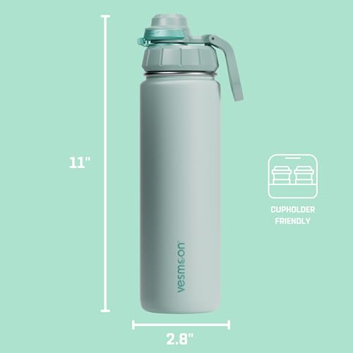 Vessence 24 Oz Stainless Steel Tea Infuser Bottle for Loose Leaf Tea