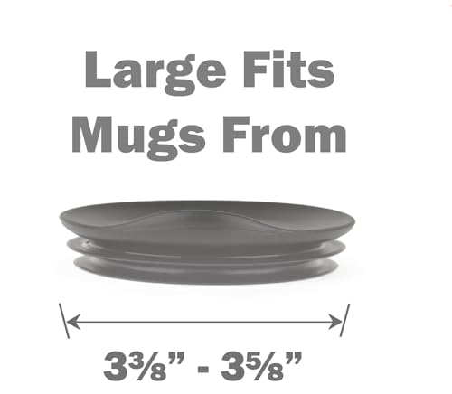 Reusable Silicone Lid for Coffee Cups and Mugs