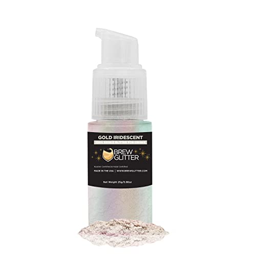 Brew Glitter Edible Drink Glitter Pump 1x 25g for Cocktails