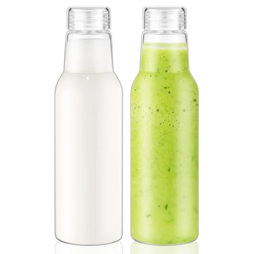 25 Oz Glass Bottles with Lids (2 Count)