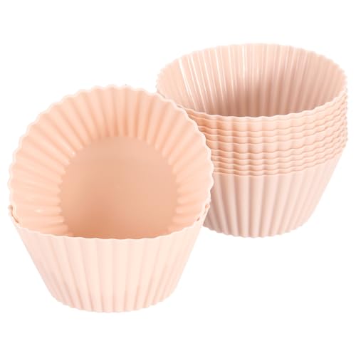 12Pcs Silicone Cupcake Liners
