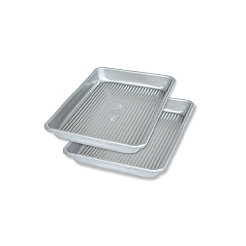 Bakeware Mini Sheet Baking Pan Warp Resistant with Nonstick Quick Release Coating