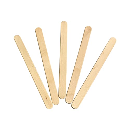 1000 Count KingSeal Natural Birch Wood Coffee Beverage Stirrers