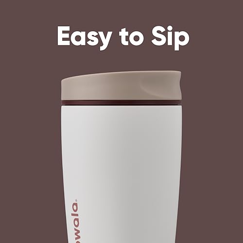 SmoothSip Slider Insulated Stainless Steel Coffee Tumbler