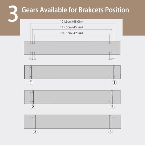 Long Wall Shelves (2 Count)