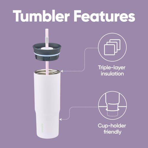 Tumbler Stainless Steel Water Bottle 24 oz Bunny Hop