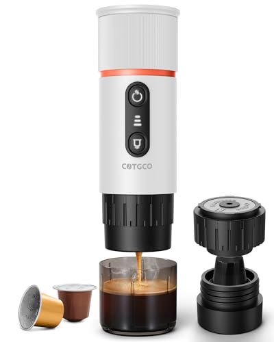 Portable Espresso Maker 20 Bar Self‑Heating & Auto