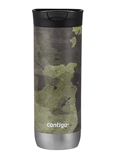 Huron Stainless Steel Travel Mug with SNAPSEAL Lid 20oz. Camo