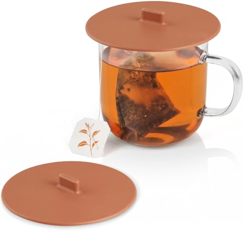 Silicone Cup Covers for Drinks (2 Count)