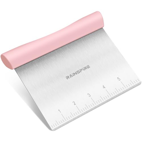 Multi Purpose Stainless Steel Bench Scraper Dough Blender & Pastry Cutter