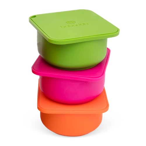 Pizza Dough Proofing Silicone Containers with Lids (3 Count)