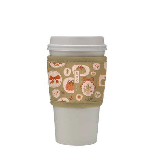 HotSok Coffee & Tea Reusable Insulated Neoprene Cup Sleeve