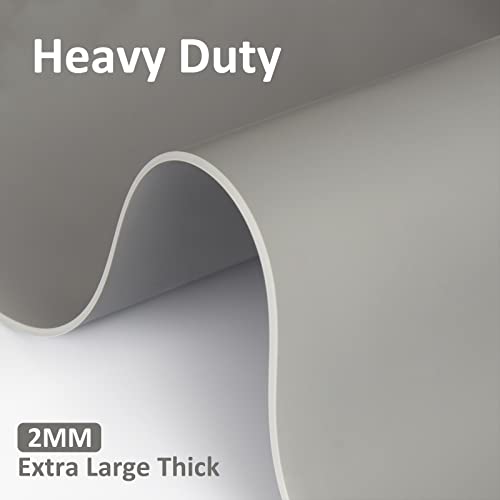 Silicone Mats for Kitchen Counter Thicker Extra Large Heat Resistant Mats Countertop Protector Liners for Bottom of Oven Air Fryer Coffee Maker