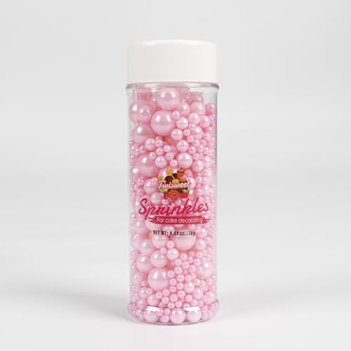 Pink Sprinkles 130g (4.58 Ounce)
