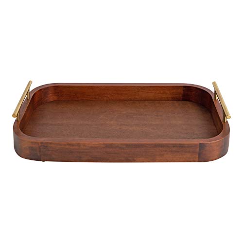 Lipton Mid Century Rectangle Wood Tray