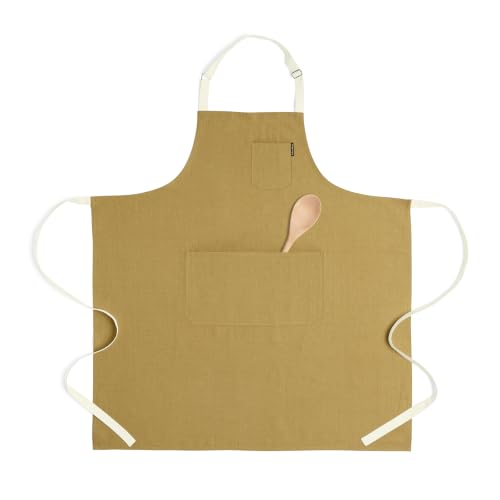 100% Pure Linen Kitchen Apron