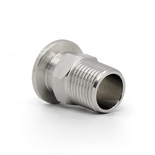 SS304 KF16 NPT Male Adaptor thread 1