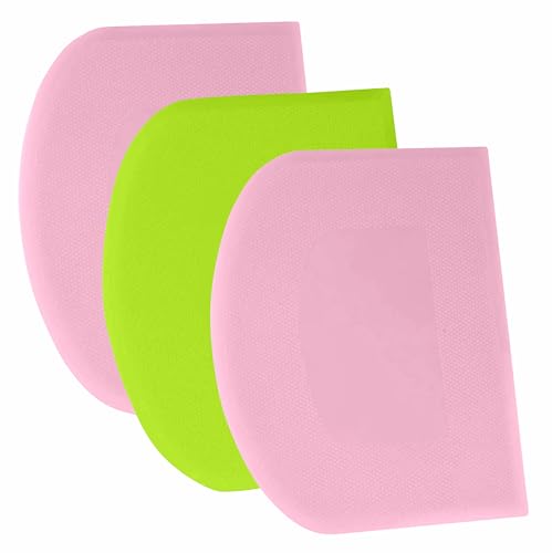 Dough Scraper Bench Scraper (3 Count)
