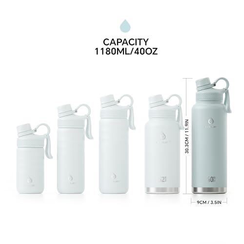 40oz Stainless Insulated Bottle with 2 Leak