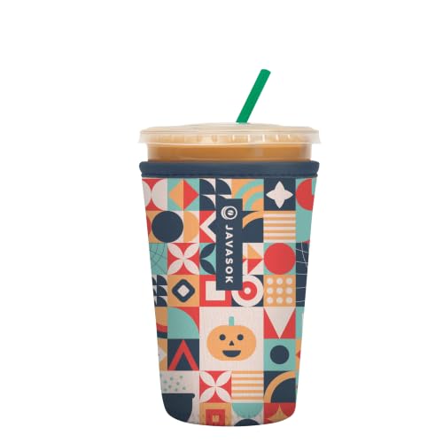 JavaSok Iced Coffee & Cold Soda Insulated Neoprene Cup Sleeve