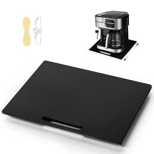 Acrylic Appliance Slider with Rubber Wheels