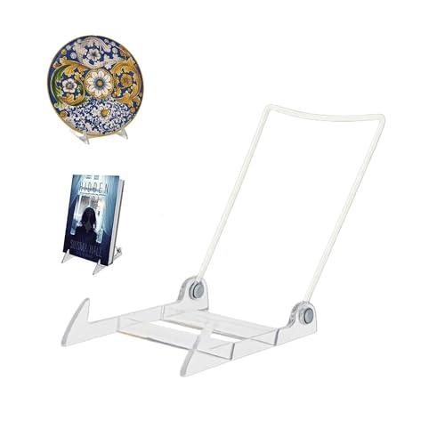 6.25" White Acrylic Display Stand Made in USA (12 Count)