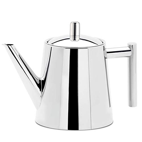 Stainless Steel Teapot with Removeable Infuser 27 oz Stovetop Tea Maker for Fruit Herbal and Infusion Tea