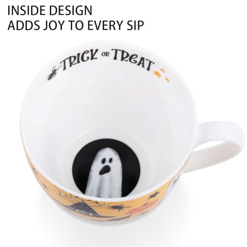 Orange Halloween Hug Mug