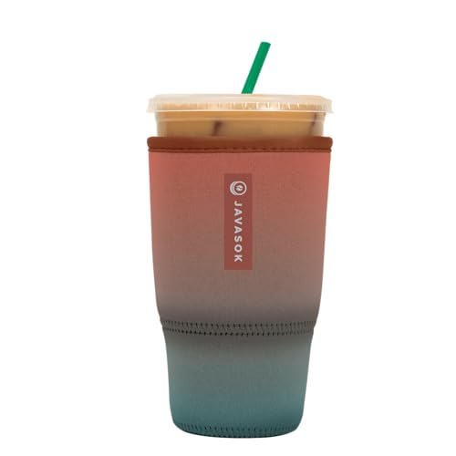 JavaSok Iced Coffee & Cold Soda Insulated Neoprene Cup Sleeve