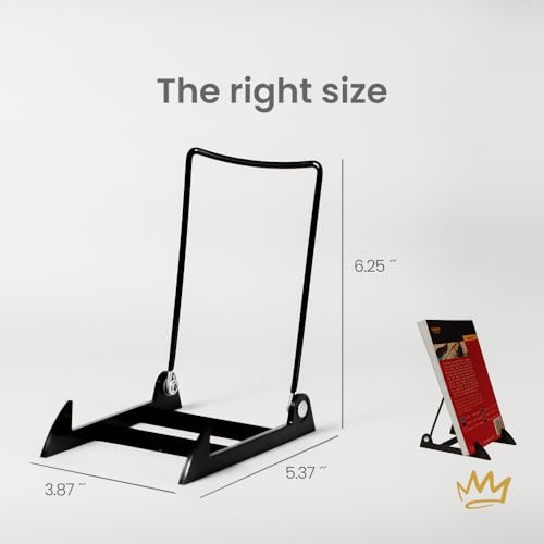6.25" Black Acrylic Display Stand Made in USA (2 Count)