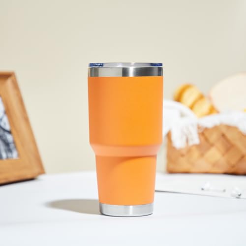 30oz Insulated Tumbler With Lids and Straws (4 Count)