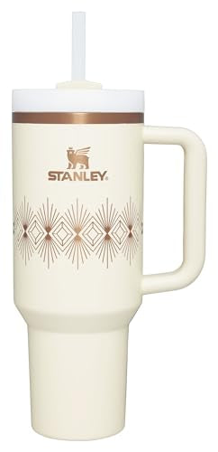 Quencher H2.O FlowState™ Tumbler 40 oz Cream Gloss Deco