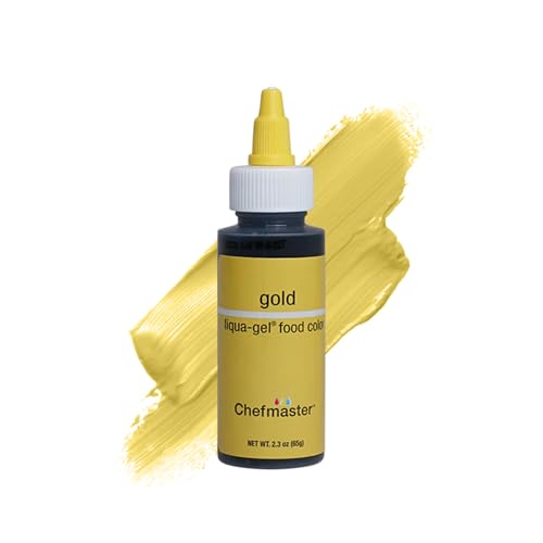 Gold Liqua Gel® Food Coloring (2.3 Fl Oz)
