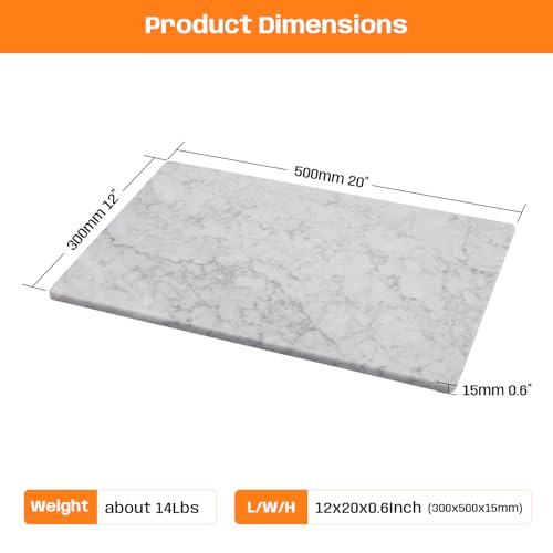 Carrara White Marble Cutting Board