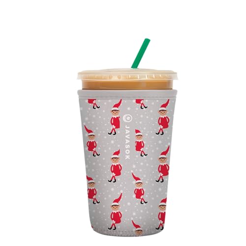 JavaSok Iced Coffee & Cold Soda Insulated Neoprene Cup Sleeve
