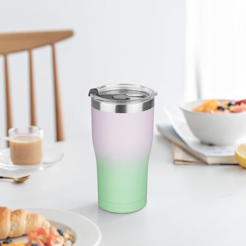 20oz Insulated Tumbler with Lid Straw Travel Coffee Mug Cup