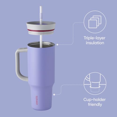 Tumbler Stainless Steel Water Bottle 40 oz Whimsical Daydream