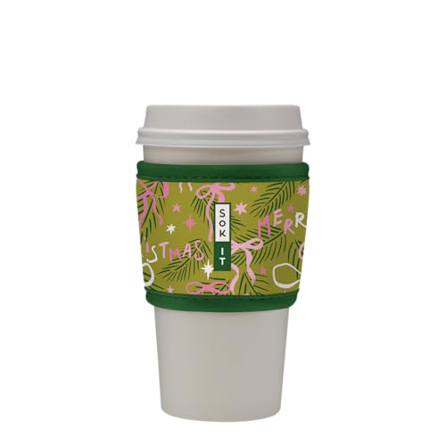 HotSok Coffee & Tea Reusable Insulated Neoprene Cup Sleeve