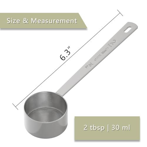 2PCS Long Handle Coffee Scoop (2 Count)