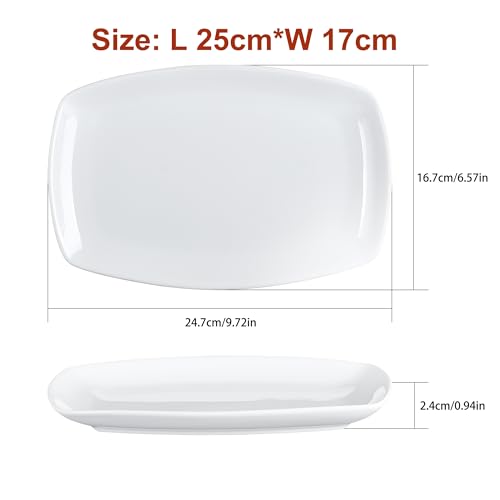 Ceramic Serving Platter Set (4 Count)