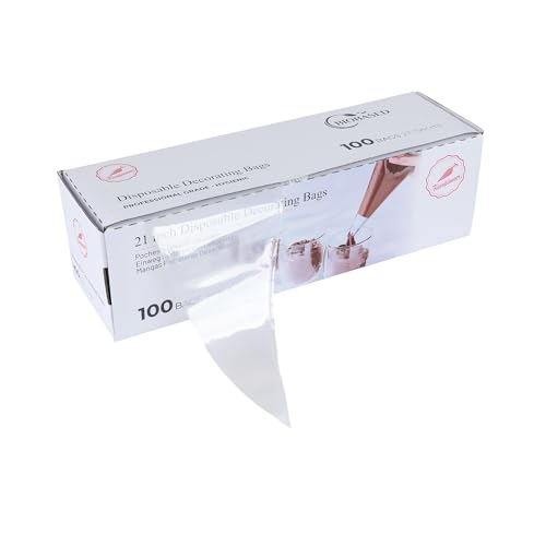 Disposable Piping Bags (100 Count)