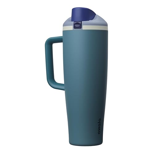 FreeSip Tumbler Insulated Stainless Steel Water Bottle with Built