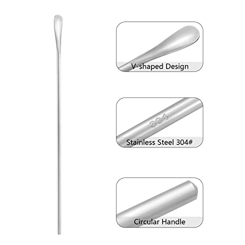 10 inch 258mm Stainless Steel Long Coffee Spoon Stirring (4 Count)
